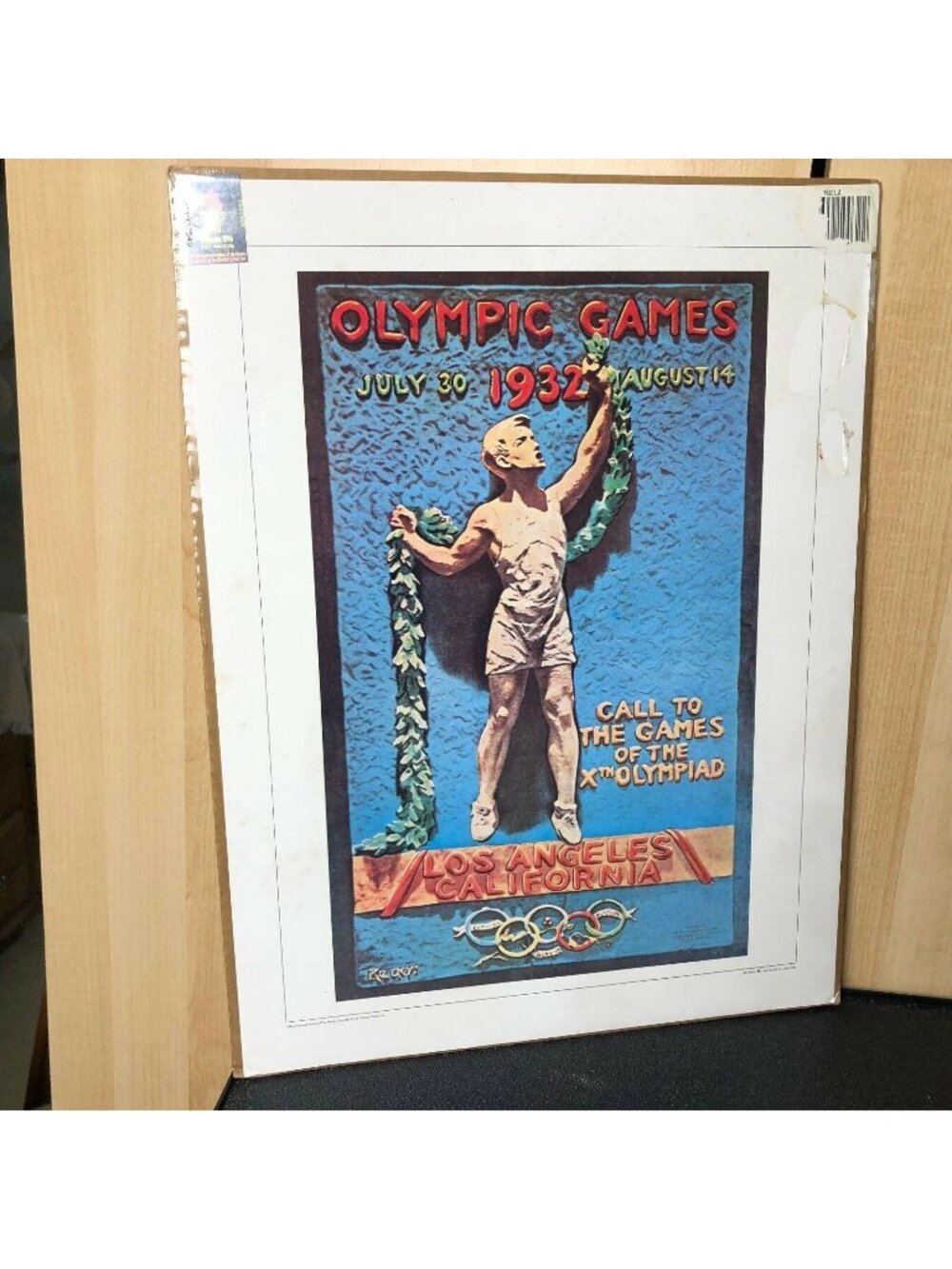 Los Angeles Vintage 1932 Olympics Poster Print 12 x 16 Repro 10th Olympiad